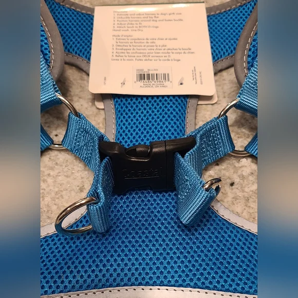 Coastal Comfort Soft Reflective Wrap Harness – Large (Blue) - Picture 5 of 7